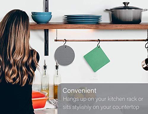 Silicone Trivets for Hot Dishes and Hot Pot Holder | Multipurpose Silicone Pot Holders for Kitchen - Decotree.co Online Shop