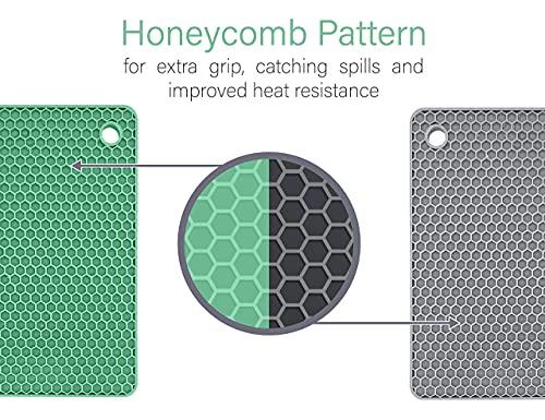 Silicone Trivets for Hot Dishes and Hot Pot Holder | Multipurpose Silicone Pot Holders for Kitchen - Decotree.co Online Shop