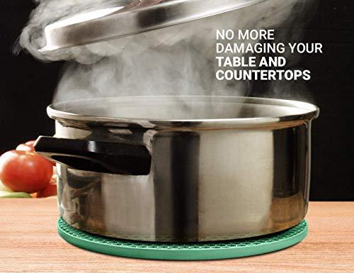 Silicone Trivets for Hot Dishes and Hot Pot Holder | Multipurpose Silicone Pot Holders for Kitchen - Decotree.co Online Shop