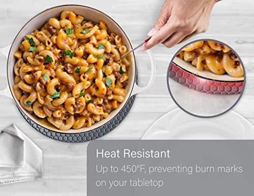 Silicone Trivets for Hot Dishes and Hot Pot Holder | Multipurpose Silicone Pot Holders for Kitchen - Decotree.co Online Shop