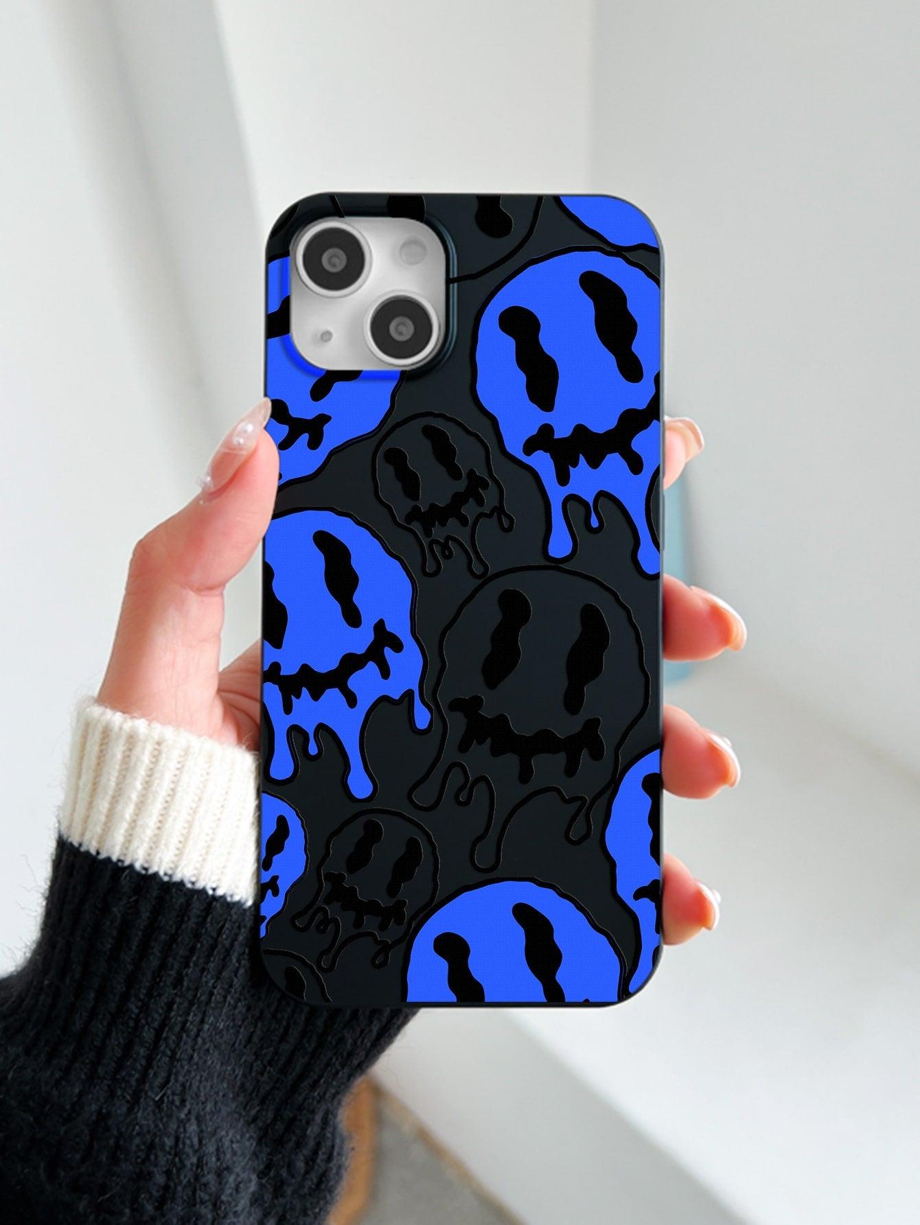 Smile Face Pattern Phone Case - Decotree.co Online Shop