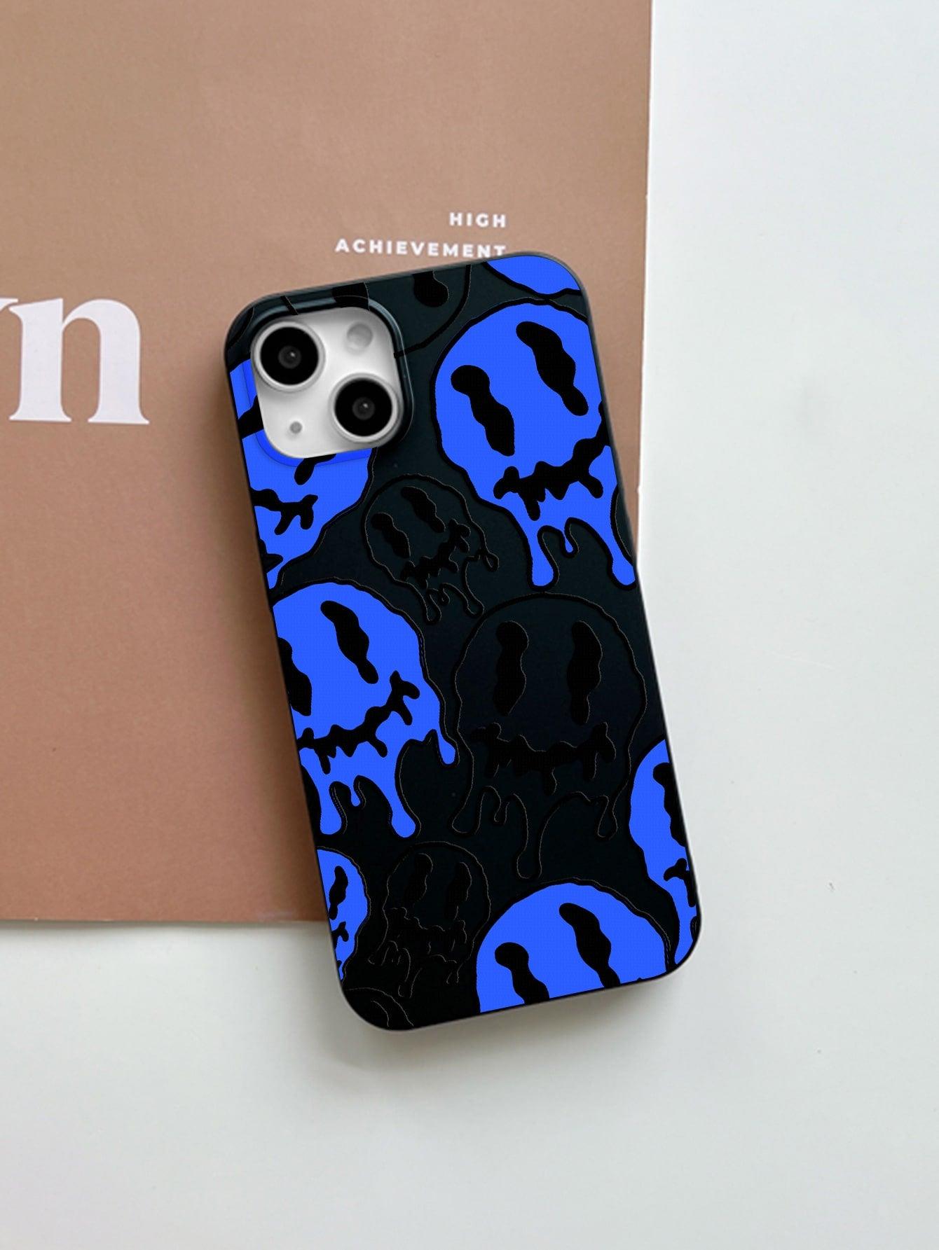 Smile Face Pattern Phone Case - Decotree.co Online Shop