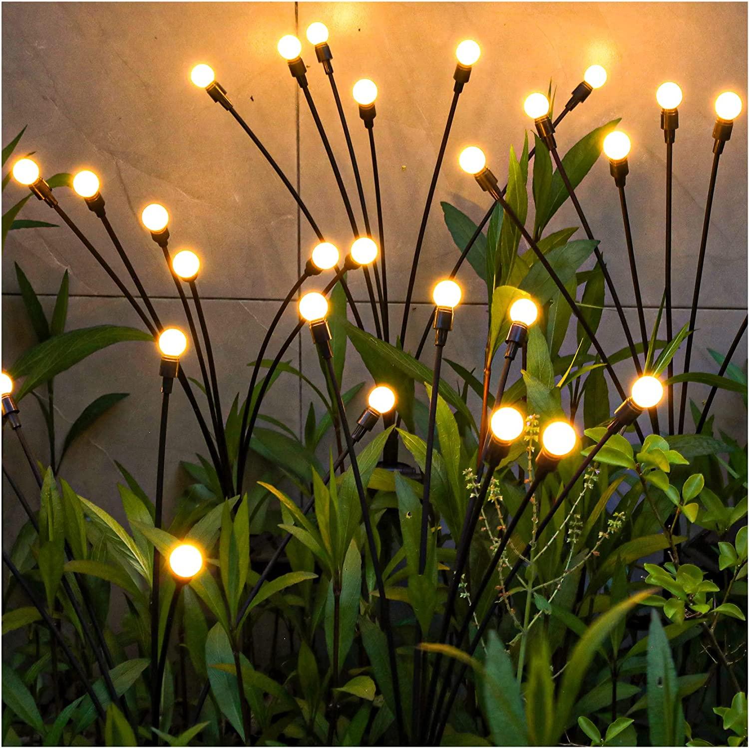 Solar Garden Lights -Solar Swaying Light, Sway by Wind, Solar Outdoor Lights, Yard Patio Pathway Decoration - Decotree.co Online Shop