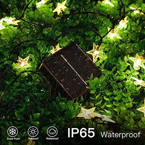 Solar Star String Lights Outdoor 39 Ft 100 LED,8 Lighting Modes Twinkle Fairy Lights - Decotree.co Online Shop
