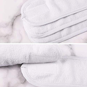 Spa Facial Headband Head Wrap Terry Cloth Headband 4 counts Stretch Towel for Bath, Makeup and Sport - Decotree.co Online Shop