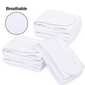 Spa Facial Headband Head Wrap Terry Cloth Headband 4 counts Stretch Towel for Bath, Makeup and Sport - Decotree.co Online Shop