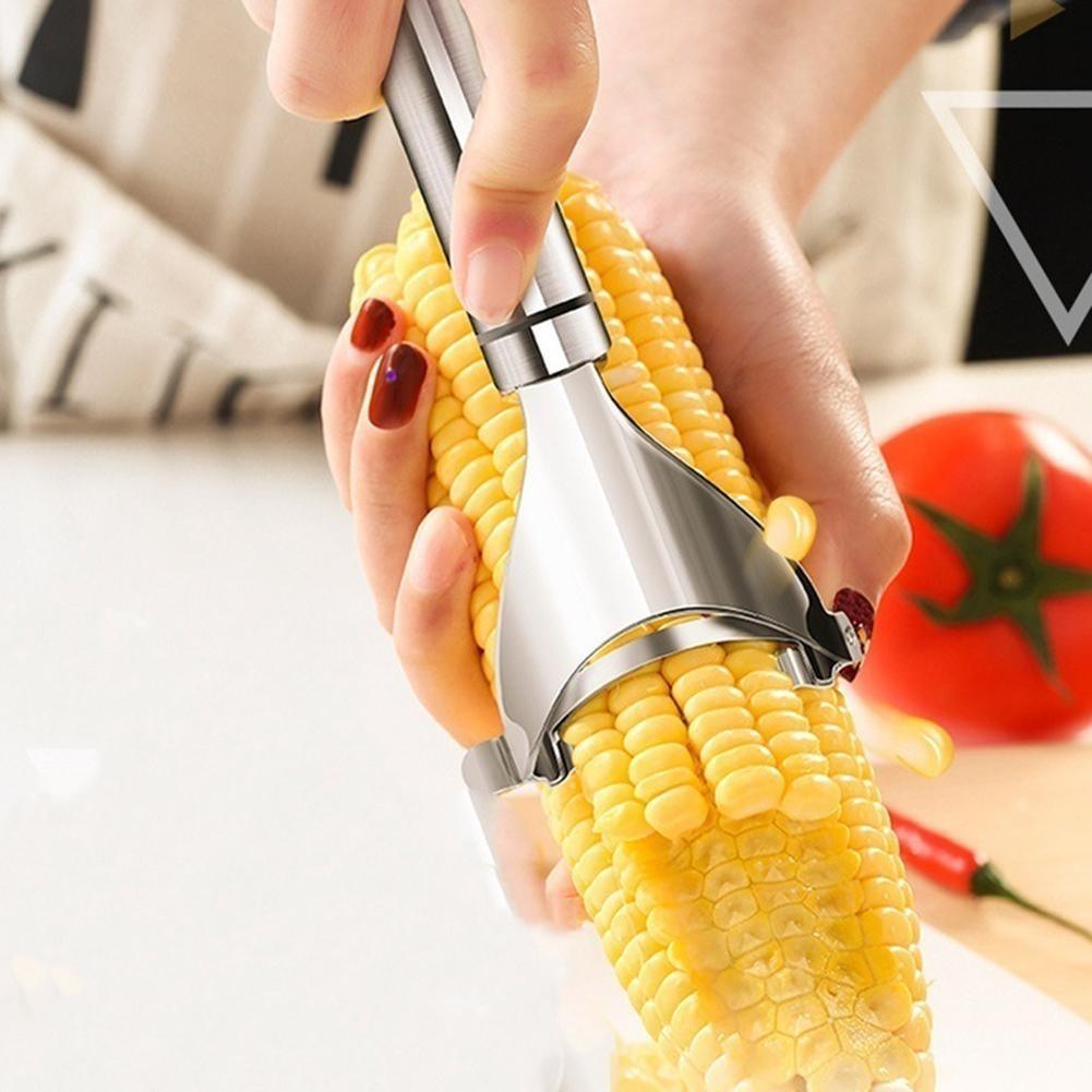 Stainless Steel Corn Peeler For Corn On The Cob - Decotree.co Online Shop
