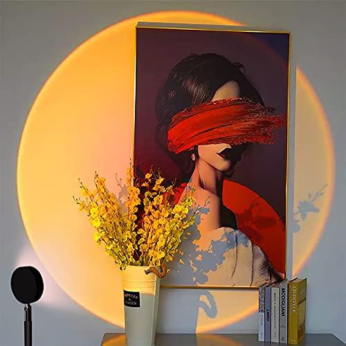 Sunset Projection Lamp, 180 Degree Rotation Rainbow Projection Lamp Led Light - Decotree.co Online Shop