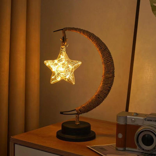 The Enchanted Lunar Lamp - LED Moon Lamp Night Light Galaxy Lamp, Hanging Moon Lamp - Decotree.co Online Shop