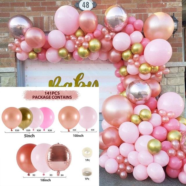 The Most Popular 60 Balloon Garland Arch Wedding Birthday Balloons Decorations - Decotree.co Online Shop
