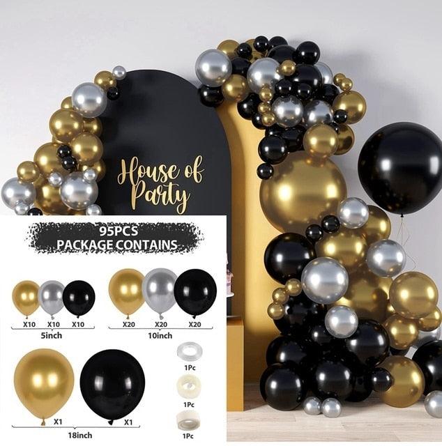 The Most Popular 60 Balloon Garland Arch Wedding Birthday Balloons Decorations - Decotree.co Online Shop