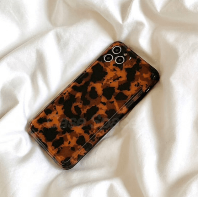 Tortoise Shell iPhone 13 12 11 Pro Max case iPhone 13 12 mini case iPhone XR case iPhone XS Max Case iPhone 7 8 Plus - Decotree.co Online Shop