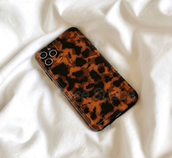 Tortoise Shell iPhone 13 12 11 Pro Max case iPhone 13 12 mini case iPhone XR case iPhone XS Max Case iPhone 7 8 Plus - Decotree.co Online Shop