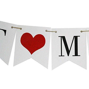 Vintage White Just Married Banner Wedding Bunting Photo Booth Props Signs Garland Bridal Shower Decoration - Decotree.co Online Shop