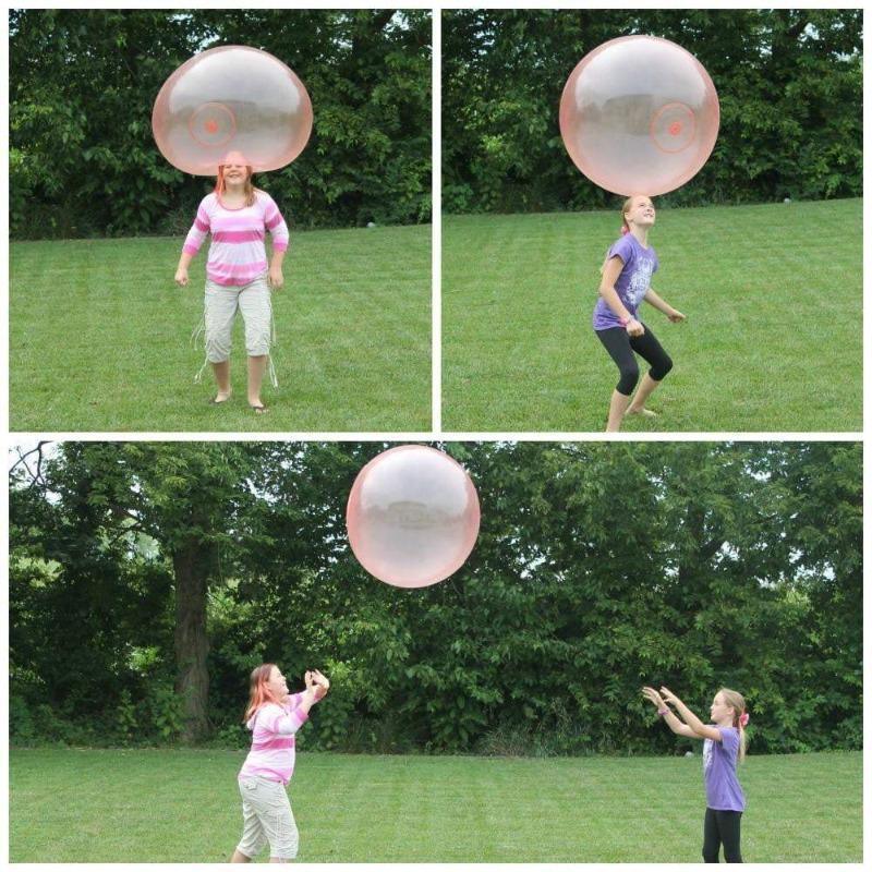 Water Bubble Ball Balloon Inflatable Water-Filled Ball Soft Rubber Ball for Outdoor Beach Pool Party - Decotree.co Online Shop