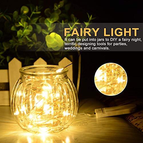 Waterproof LED String Lights, Fairy String Lights Starry String Lights for Parties Christmas Holiday - Decotree.co Online Shop