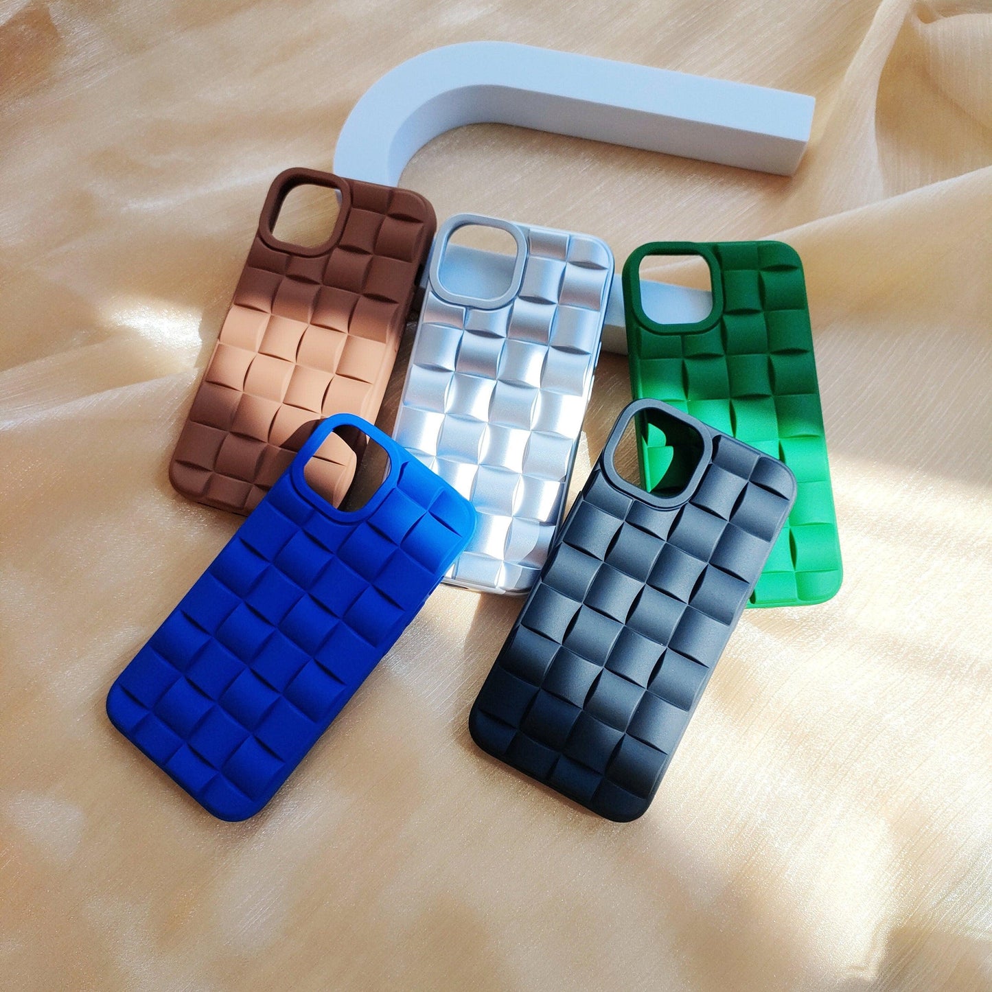 Weave Texture Shockproof iPhone 14 12 13 Pro Max Case iPhone13 12 Pro Case iPhone12 13 Mini iPhone11 Pro Max Xr Xs Max Case - Decotree.co Online Shop