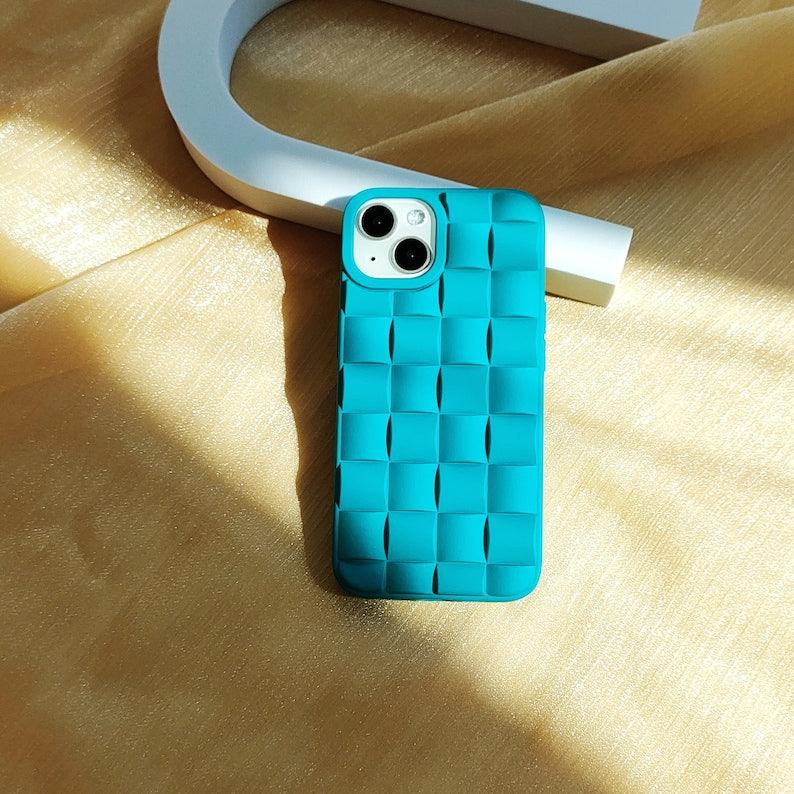 Weave Texture Shockproof iPhone 14 12 13 Pro Max Case iPhone13 12 Pro Case iPhone12 13 Mini iPhone11 Pro Max Xr Xs Max Case - Decotree.co Online Shop
