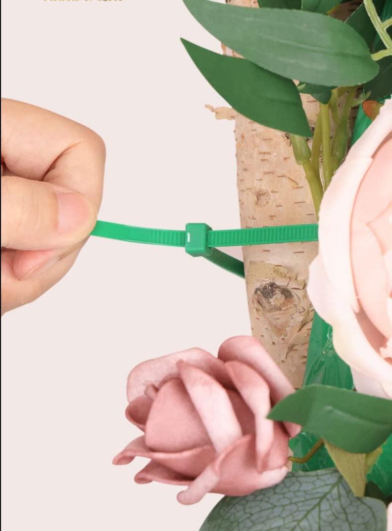 Wedding Arch Floral Swag Set Artificial Arch Flowers Wedding Arch Draping Fabric for Ceremony and Reception - Decotree.co Online Shop