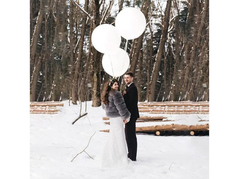 White Balloon Garland Kit 115PCS White Latex Balloons Arch Wedding Baby Shower Party Decor - Decotree.co Online Shop