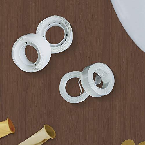 White Balloon Kit 135PCS 18In 12In 5In Metallic Gold Balloon Arch Garland For Festival Picnic Family Engagement, Wedding, Birthday - Decotree.co Online Shop
