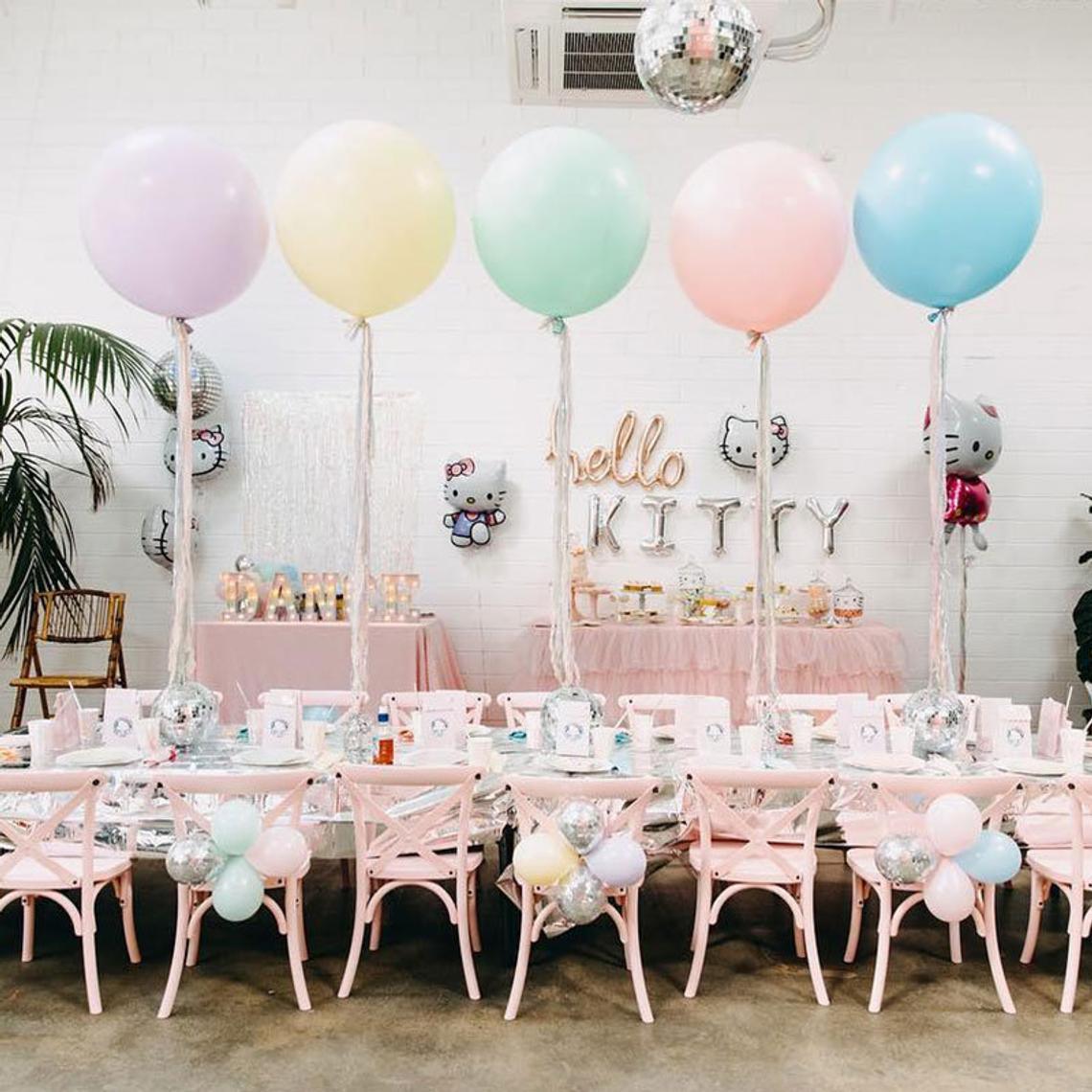 White Balloons 3 Ft Giant Round Large Giant Balloons Wedding Bride Latex Engaged - Decotree.co Online Shop