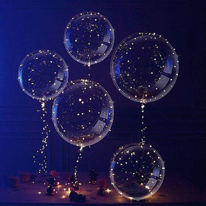Wholesale Clear Bobo Balloons Transparent Bubble Balloon for Light Up Led Balloons - Decotree.co Online Shop