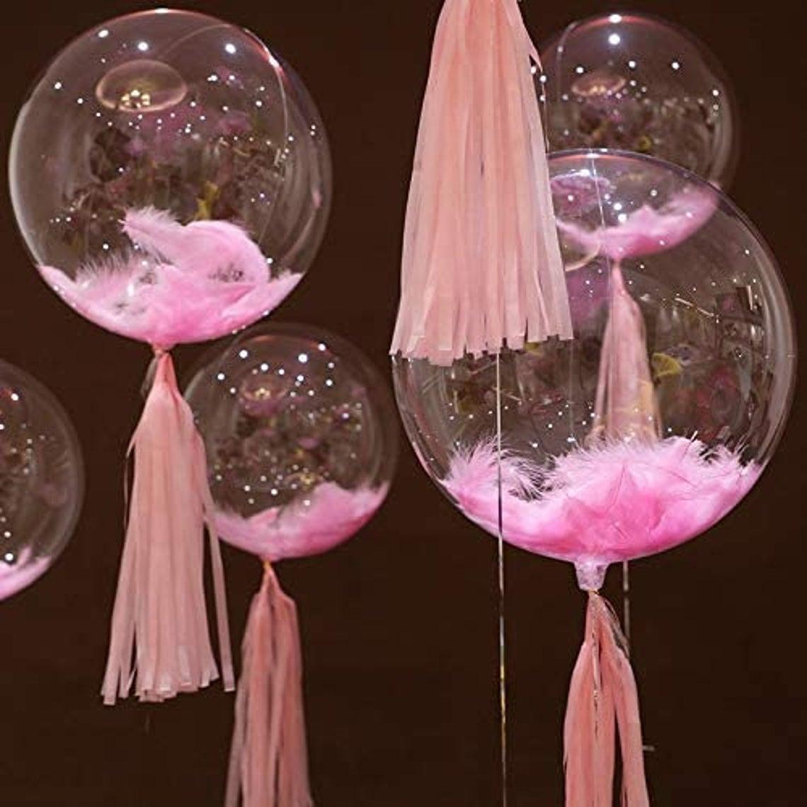 Wholesale Clear Bobo Balloons Transparent Bubble Balloon for Light Up Led Balloons - Decotree.co Online Shop