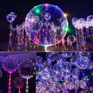 Wholesale Clear Bobo Balloons Transparent Bubble Balloon for Light Up Led Balloons - Decotree.co Online Shop