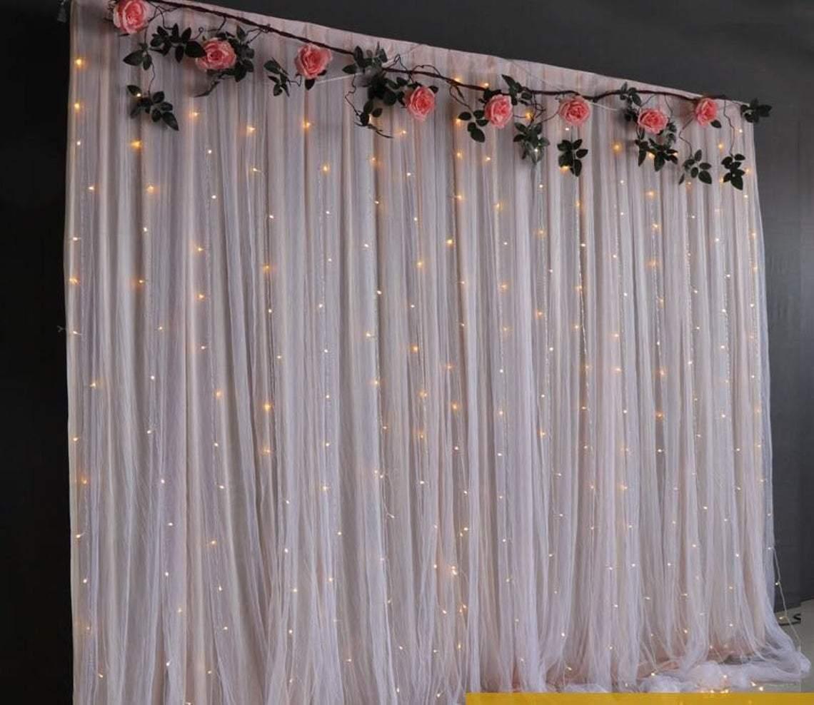 Window Curtain Lights,Fairy String Lights, Firefly Lights for Outdoor Decorations - Decotree.co Online Shop