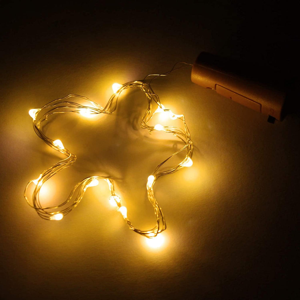 Wine Bottle Cork Lights Battery Powered Colorful Fairy Mini String Lights - Decotree.co Online Shop