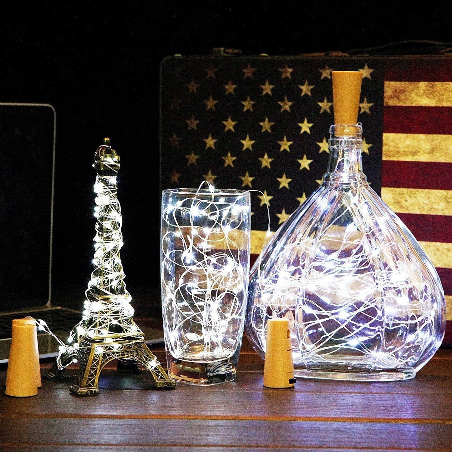 Wine Bottle Cork Lights for Party Wedding Bedroom Festival Halloween Bar Jar Lamp Decoration - Decotree.co Online Shop