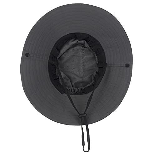 Women Ponytail Summer Sun Hat Wide Brim UV Hats Floppy Bucket Cap for Safari Beach Fishing Gardening - Decotree.co Online Shop